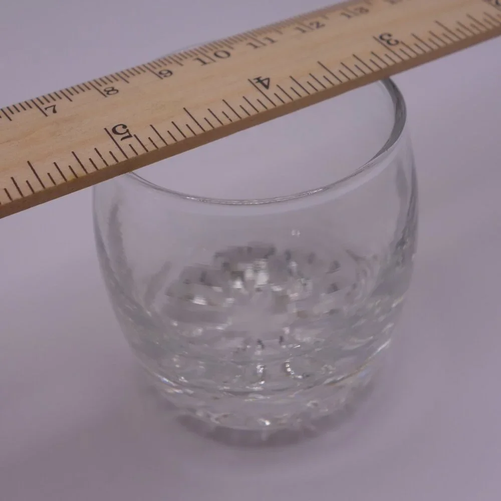 Small Glass with Ridged Bottom - Picture 9 of 13